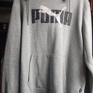 PUMA Gray Men's Hoodie